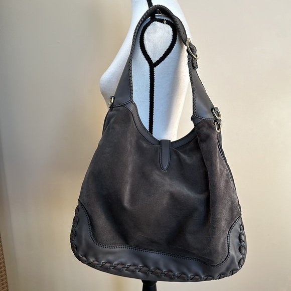 Gucci Dark Gray Hobo - Picture 3 of 17